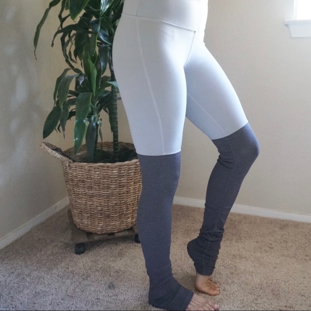 Alo Yoga High Waist Goddess Legging, Light and dark Gray, XXS